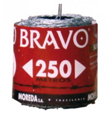 Alambre Espino Galvanizado Bravo 13x15  - Rollo 250 mt.