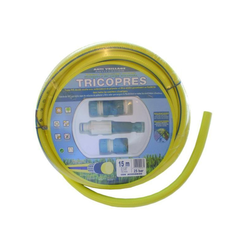 Manguera Tricopress 15 Mt. c/Accesorios