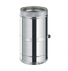 Tubo extensible 275/415 mm. Inox/Inox Doble Pared 316L