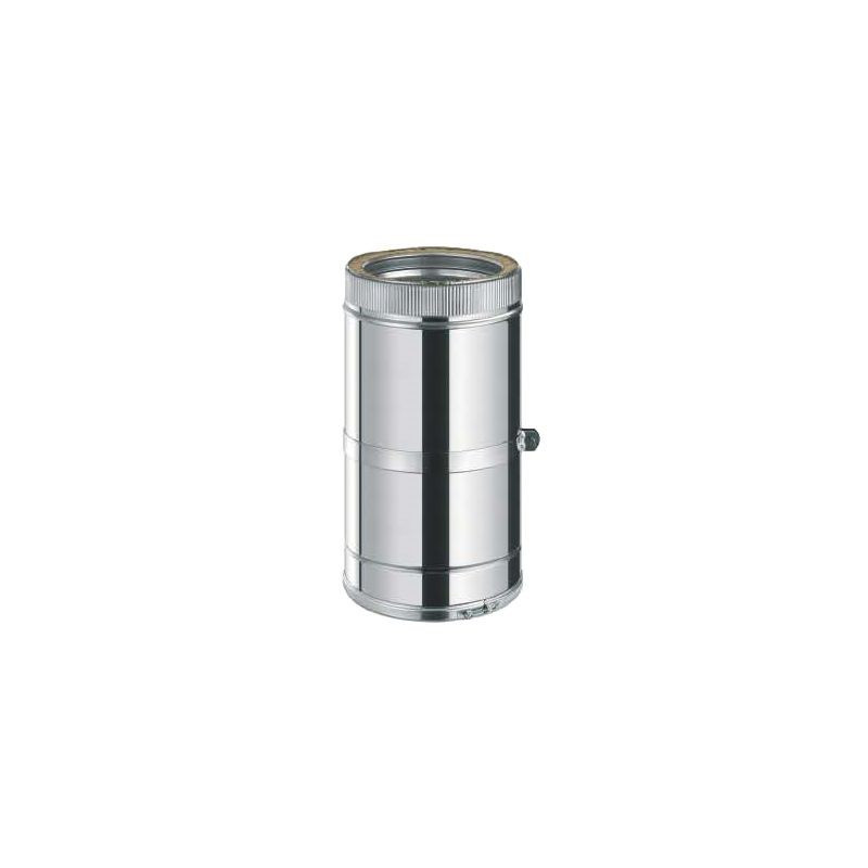 Tubo extensible 275/415 mm. Inox/Inox Doble Pared 316L