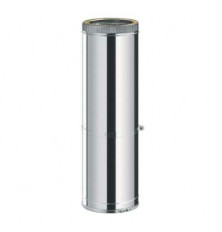 Tubo extensible 505/855 mm. Inox/Inox Doble Pared 316L