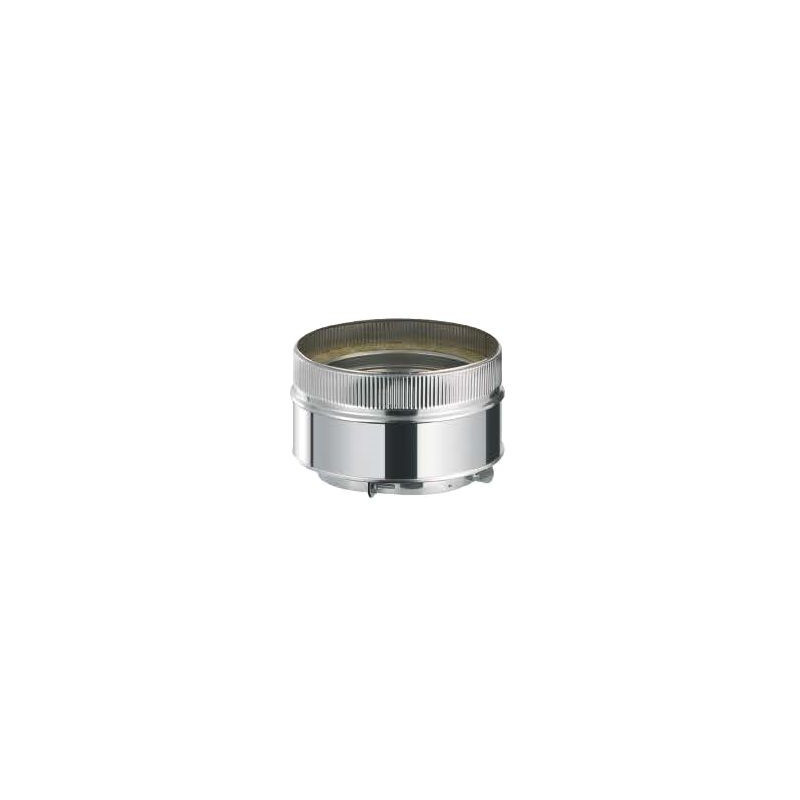 Adaptador caldera Inox/Inox Doble Pared