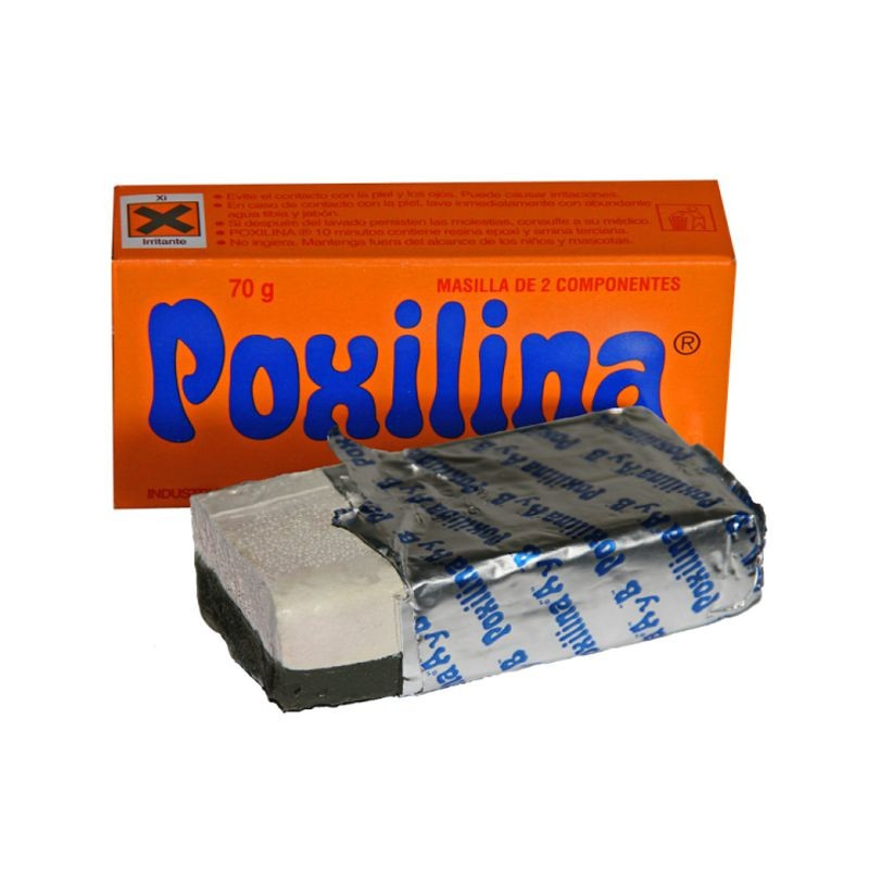 Masilla POXILINA 2 Componentes 70 Gr.