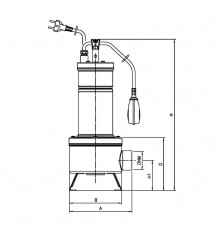 Bomba Sumergible DAB FEKA VS 1200 MA