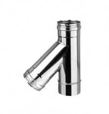 Te 45º Hembra Inox Simple 316L