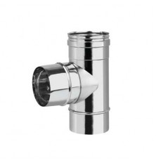 Te 90º Macho Inox Simple 316L