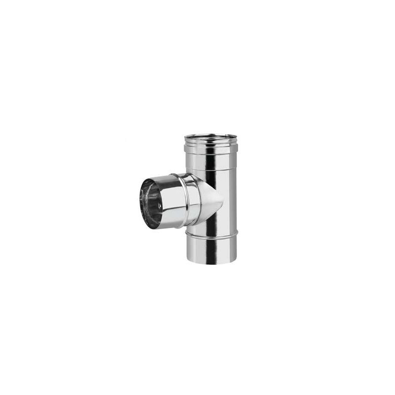 Te 90º Macho Inox Simple 316L