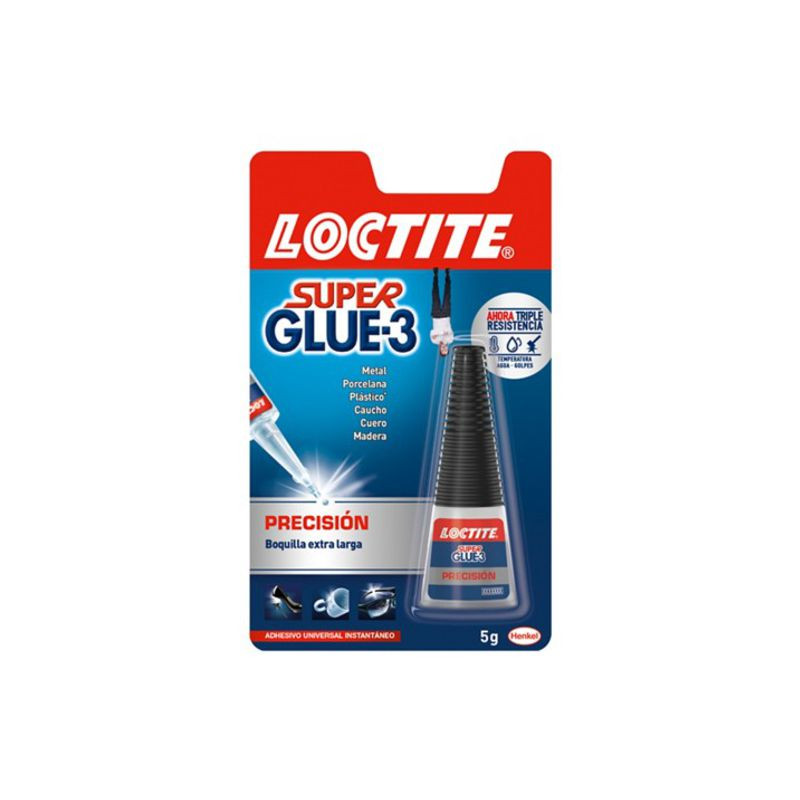 Adhesivo Loctite Super Glue-3 Líquido Precisión 5g 2068379