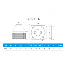 Extractor para Chimeneas Casals Focceta