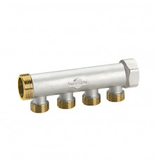 Colector Modular Latón 3/4" 4 Vías 24/19