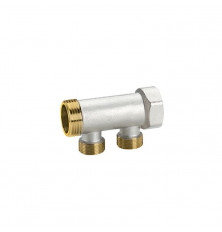 Colector Modular Latón 3/4" 2 Vías 24/19