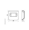 Termostato Digital Fantini Cosmi CH110 Blanco
