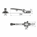 Grifo Pedal Presto 570 Mezclador