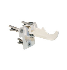 Soporte Radiador Aluminio Regulable Blanco