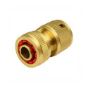 Conector Rápido Latón Manguera 15 MM. con Aquastop