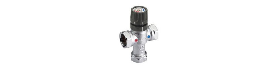 Válvulas mezcladoras termostáticas para agua caliente sanitaria
